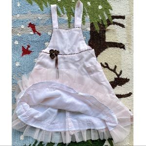 Made in FRANCE FLORIANE Linen Tulle Dress 6